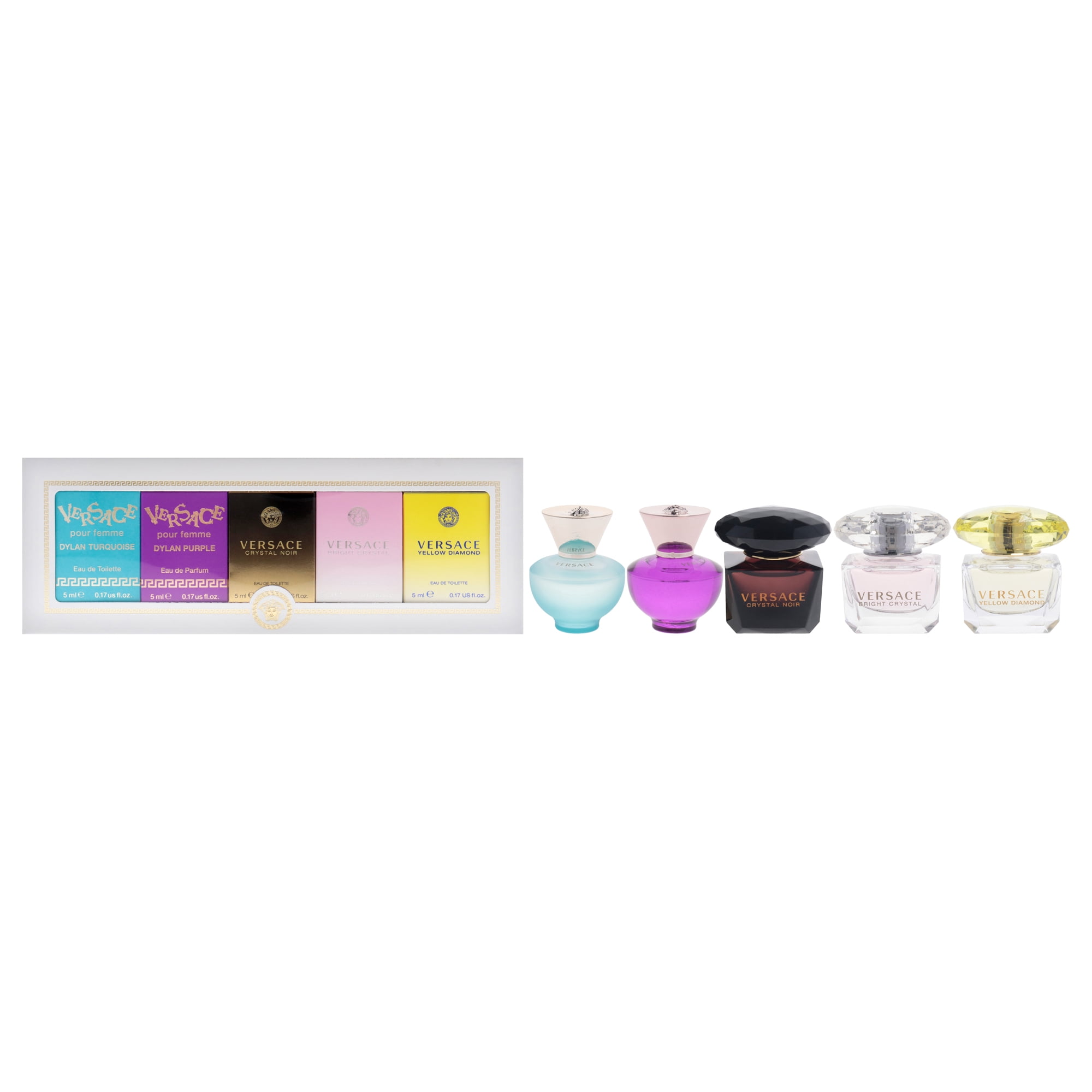 Set De Regalo Versace Miniatures Collection Edt 5 Piezas Mujer