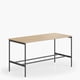 thumbnail image 2 of Mesa Oficina Cafetería Astro 160x90 Natura/Gris, 2 of 3