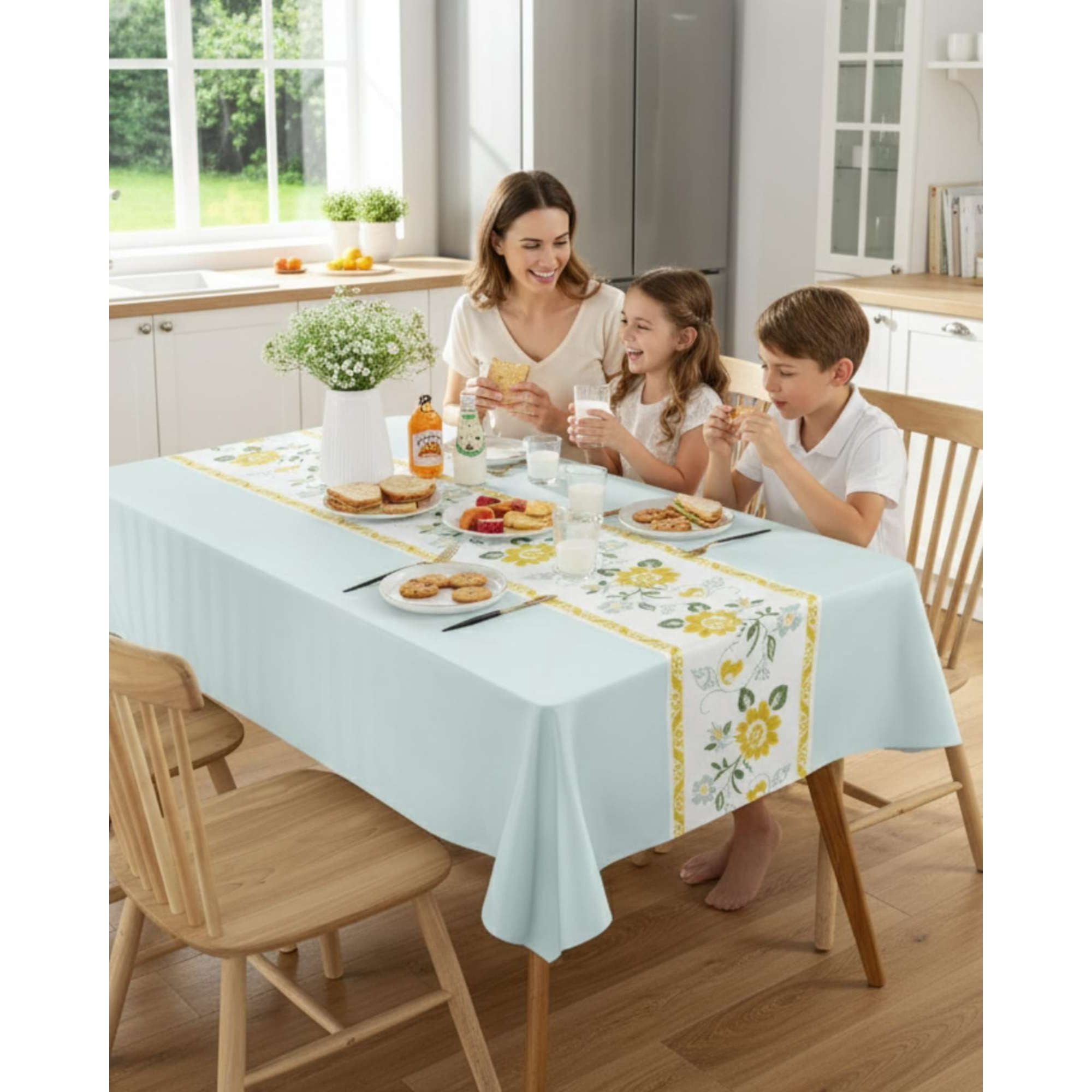 Myl Todo Hogar - Mantel Protector Antimanchas 140x220 Cm Rectangular