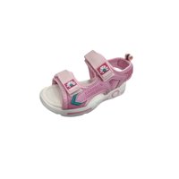 Vinnys Outlet - Sandalia Niña Velcro Rosado