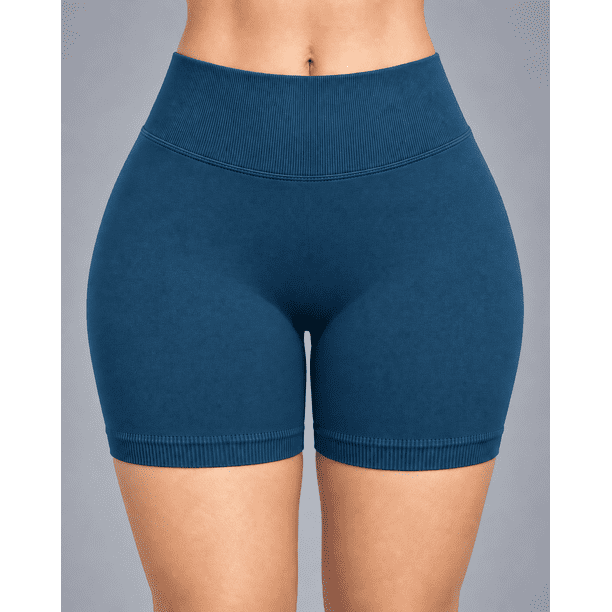 Short Deportivo Corto Mujer Faja Alta Levanta Glúteos Gym