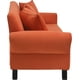 thumbnail image 3 of Sofa Lua 3c Felpa 20 Naranja, 3 of 5