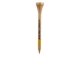 thumbnail image 2 of Camisetas de golf Pride Pro, 7 cm de longitud, madera dura natural, 175 unidades, 2 of 9