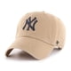 thumbnail image 1 of Gorra del 47 de la MLB, color caqui, limpieza, ajustable, para adultos, de los New York Yankees, 1 of 2