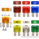 thumbnail image 4 of Surtido de fusibles y portafusibles FuseTech Micro2 APT ATR de 12 V, 17 piezas (2 adaptadores de fus, 4 of 9