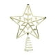 thumbnail image 1 of Ahueca Hacia Fuera El árbol De Navidad Top Star Ornament Xmas Treetop Para Holiday Party Gold, 1 of 3