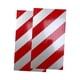 thumbnail image 5 of Protector De Pared De Garaje Reflectante, Resistente, Ligero, Portátil, De Espuma, 2 Unidades, Rojo Y Blanco, 5 of 5