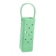 thumbnail image 3 of Bolsa Para Botella De Vino, Bolso Portador De Vino EVA, Bolsa De Regalo Para Vino, Para Viaje, Boda, Verde Claro, 3 of 3