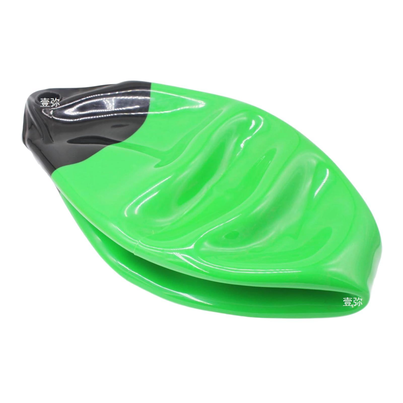 Magideal - Boya De Defensa Redonda Para Barco, De Pvc, Multiusos, Antiarañazos, Ligera, Con Orificio Para Los Ojos, Para Yates, Puertos Deportivos, Boya De Ancla Verde