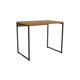 thumbnail image 1 of Escritorio Office 91X60 Castaño Metal, 1 of 3