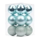 thumbnail image 1 of 12 Bolas Navideñas para Colgar en Árbol de Navidad, Bodas, Color Azul, 1 of 3