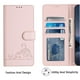 thumbnail image 4 of Funda tipo cartera FOXDOCK para Samsung Galaxy A50/A30S/A50S con soporte, ranuras, RFID, diseño de gato, 4 of 5
