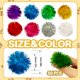 thumbnail image 2 of Bolas de juguete para gato Eerrhhaq 5 cm (2 pulg.) Pack de 50 surtidas con brillo, 2 of 7