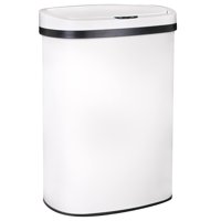 Bote De Basura Bestoffice Con Sensor Automático Sin Contacto, 50 L, Blanco