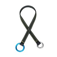 Ioensy - Arborist Friction Saver Tree Climbing Cambium Saver Práctico Reemplazo Resistente Azul Plateado