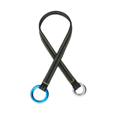 Ioensy - Arborist Friction Saver Tree Climbing Cambium Saver Práctico Reemplazo Resistente Azul Plateado