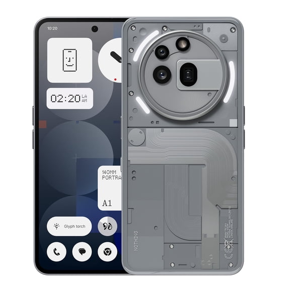 Nothing Phone (3a) Pro 5G 6.77" AMOLED 12+256 GB Gris