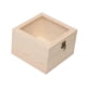 thumbnail image 5 of Caja De Almacenamiento De Madera, Manualidad Para Regalo Artesanal, Caja De Recuerdo Para Regalo De Dama De Honor, Decoración, Tapa De Cristal, 18x18x12cm, 5 of 5