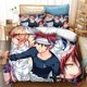 thumbnail image 1 of Food Wars! Shokugeki no Soma Bedding Set Duvet Cover Bedroom Comforter ize Quilt Cover Home Textiles Bed Sheets, 1 of 5