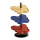 thumbnail image 3 of Zapatero Vertical De Esquina, Organizador De Almacenamiento Para Apartamento, Dormitorio, Entrada, 3 Niveles, Azul, Amarillo Y Rojo, 3 of 5