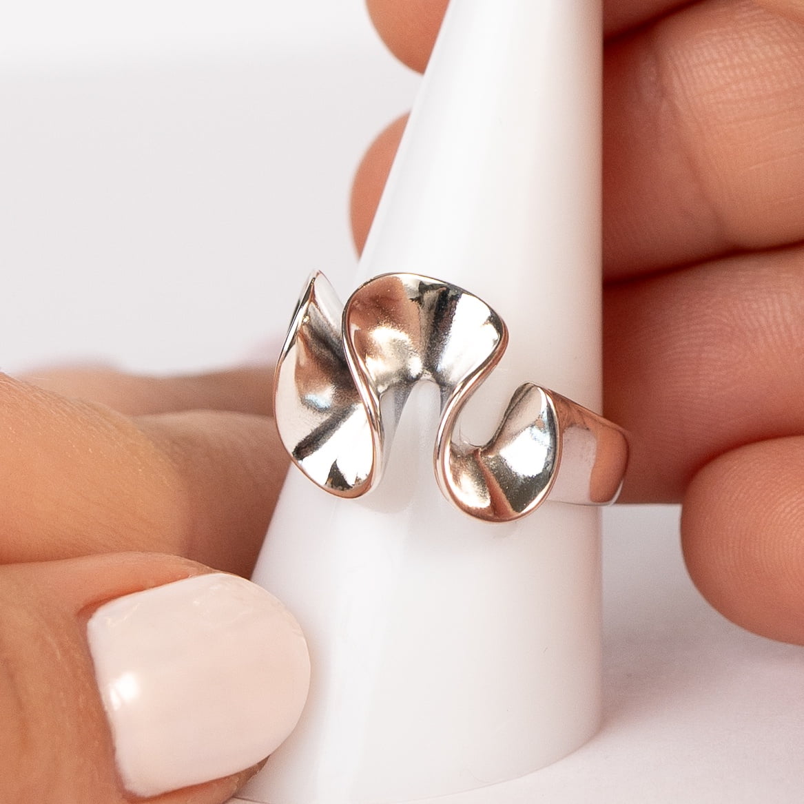 Silene - Anillo Ajustable Espiral
