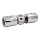 thumbnail image 1 of Conector De Barra Barra De Cortina Cuarto De Baño De Acero Inoxidable Ajustable Para Ventana Brillante, 1 of 5