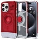 thumbnail image 1 of Funda Spigen Classic C1 MagFit para iPhone 15 Pro (2023), color rubí, 1 of 8