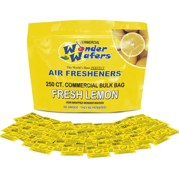 Ambientadores Wonder Wafers 250 unidades Limón Fresco