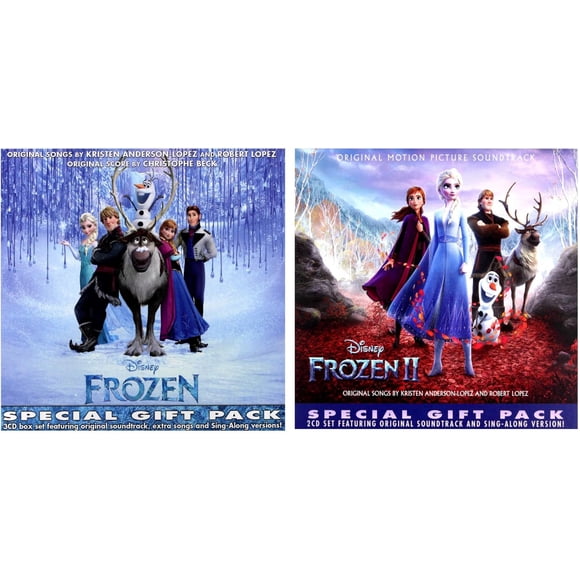 Álbum de CD Various Labels Frozen Frozen II Banda Sonora 5-Pack