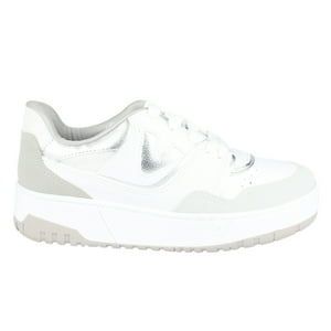 Zapatilla Via Marte Mujer 042-001-02 Blanco Casual