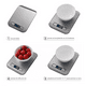 thumbnail image 3 of Pesa digital cocina acero inoxidable 5kg color plateado, 3 of 3