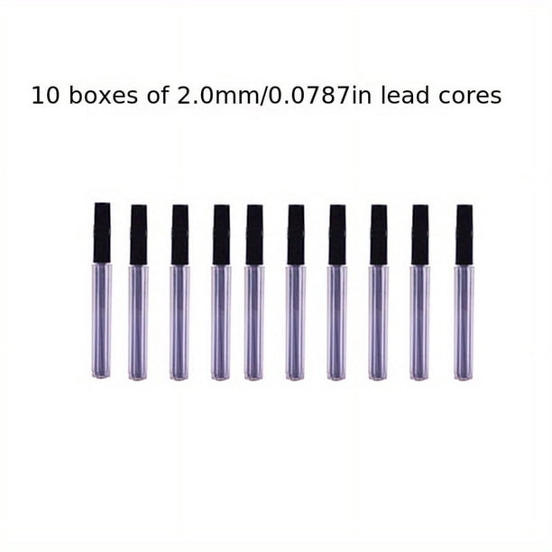 10pcs/lot 0.3mm-2.0mm Mechanical Pencil Lead Refill - Perfect for Art Drawing & Cute Stationery!