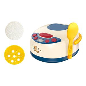 Magideal - Juguetes Para Juegos De Rol De Cocina, Juguetes Para Olla Arrocera, Aprender A Cocinar, Juguetes Educativos, Equipo De Cocina Para Niños, Niñas Y Niño Blanco