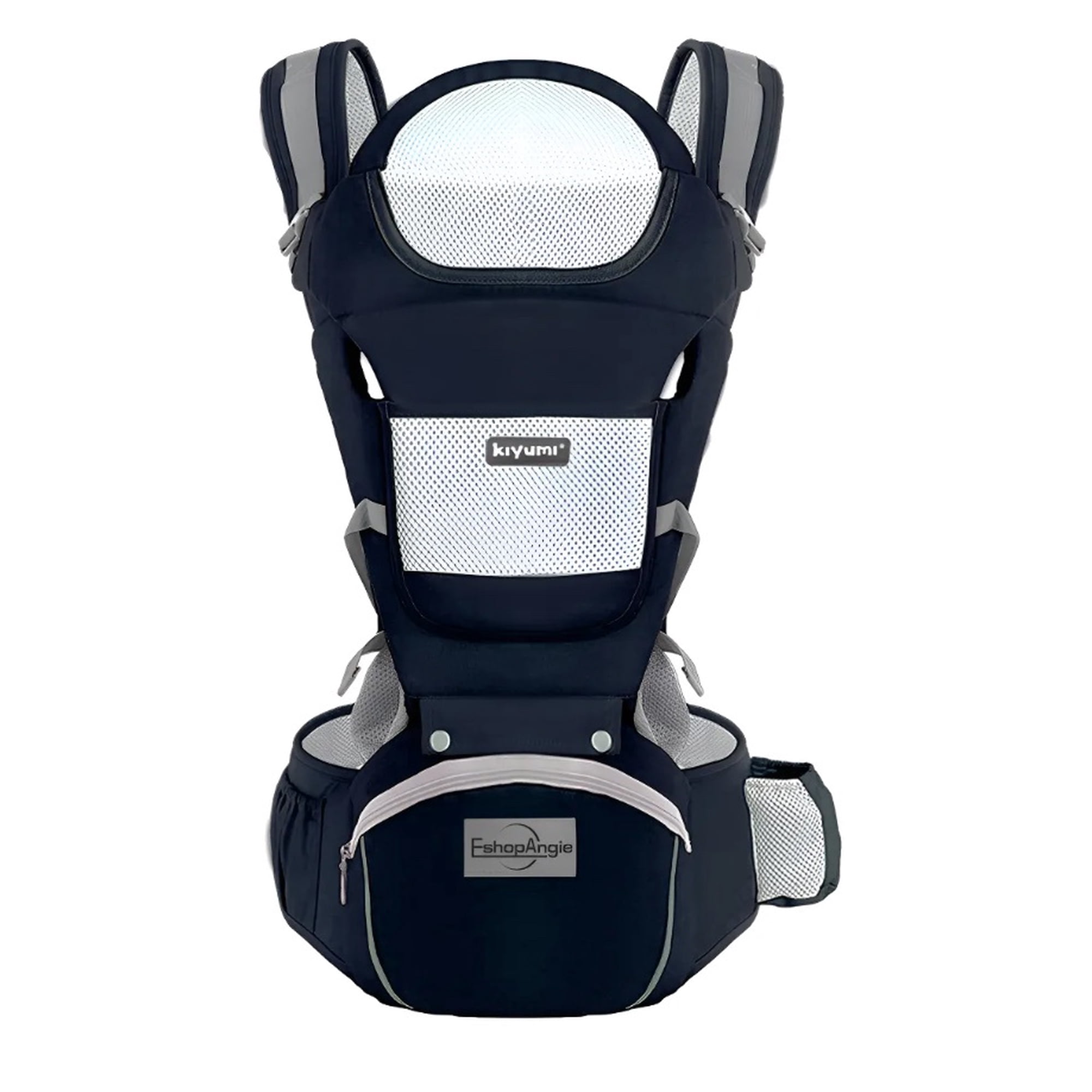 Riqui - Mochila Portabebés Ergonómica Azul