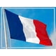 thumbnail image 2 of Banderas de Francia con 2 ojales metálicos, resistentes a la intemperie - Bandera nacional francesa 90 x 150 cm, tricolor, 2 of 5