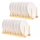 thumbnail image 1 of Rack Organizador De Platos Vasos Tazas Tapas Bambu Pack X 2, 1 of 3