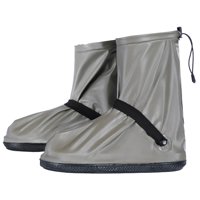 Magideal - Botas Impermeables De Pvc Cubrezapatillas Antideslizantes Protección Contra La Nieve Cubierta Alta Para Zapatos De Lluvia Para Viajar Ciclismo Al Aire , M Soy