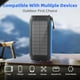 thumbnail image 5 of Power Bank Solar Nuynix 49800mAh con Type-C y USB, 5 of 6