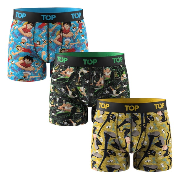 BÓXER MEDIO ALGODÓN PACK 3 ONE PIECE C1 TOP