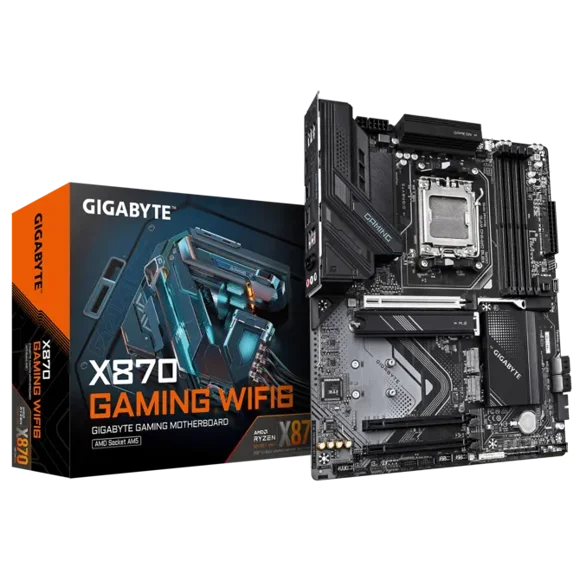 Placa Madre Gigabyte X870 GAMING WIFI6 AM5 ATX DDR5 USB4