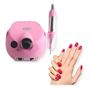 Max - Pulidor De Uñas Taladro Para Manicure Eléctrico Rosa
