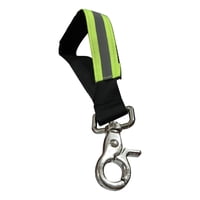 Ioensy - Correa De Guante De Bombero Herramienta De Equipo De Participación Correa De Guante De Bombero De Nylon Plata