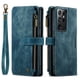 thumbnail image 1 of Wallet Case Artificial Leather Card Holder, Magnetic Kickstand & Zipper For Samsung Galaxy S23 S22 S21 S20 Ultra S21 FE S10 S9 S8 Plus Note 10 Note 20 Ultra, 1 of 3