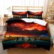thumbnail image 1 of Stranger Things frosted bedding 3-piece sheet and duvet set, 1 of 5