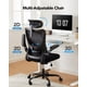 thumbnail image 2 of Silla de oficina HUANUO ergonómica con respaldo alto y soporte lumbar, 2 of 6
