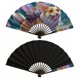 thumbnail image 5 of Corgi Abanico Plegable Chino Abanico De Mano De Poliéster Plegable Abanicos Para Baile Fiesta Hogar Adecuado Para Hogar Oficina Fiesta, 5 of 6