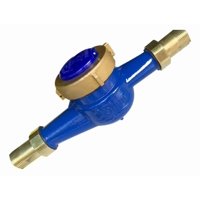 Genérica - Medidor Remarcador De Agua Con Conexión 1 Pulgada Medidor De Agua Contador De Agua O Hidrómetro