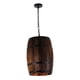 thumbnail image 2 of Lámpara De Techo Colgante De Barril De Vino De Madera, Accesorios De Iluminación Colgantes, Decoración De Bar Y Cafetería, 2 of 5