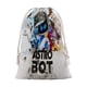 thumbnail image 1 of Astro Bot Bolsa de regalo con cierre de cinta navideño para decoración de Navidad,40cm×52 cm., 1 of 6