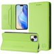 thumbnail image 2 of Funda Billetera con Soporte para iPhone 15 Plus Bloqueo RFID Plegable Verde claro, 2 of 6